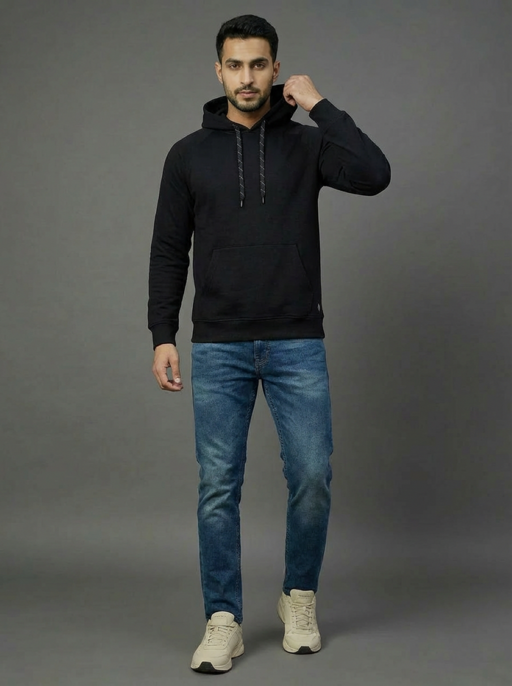 Zelos Unisex Hoodie Black