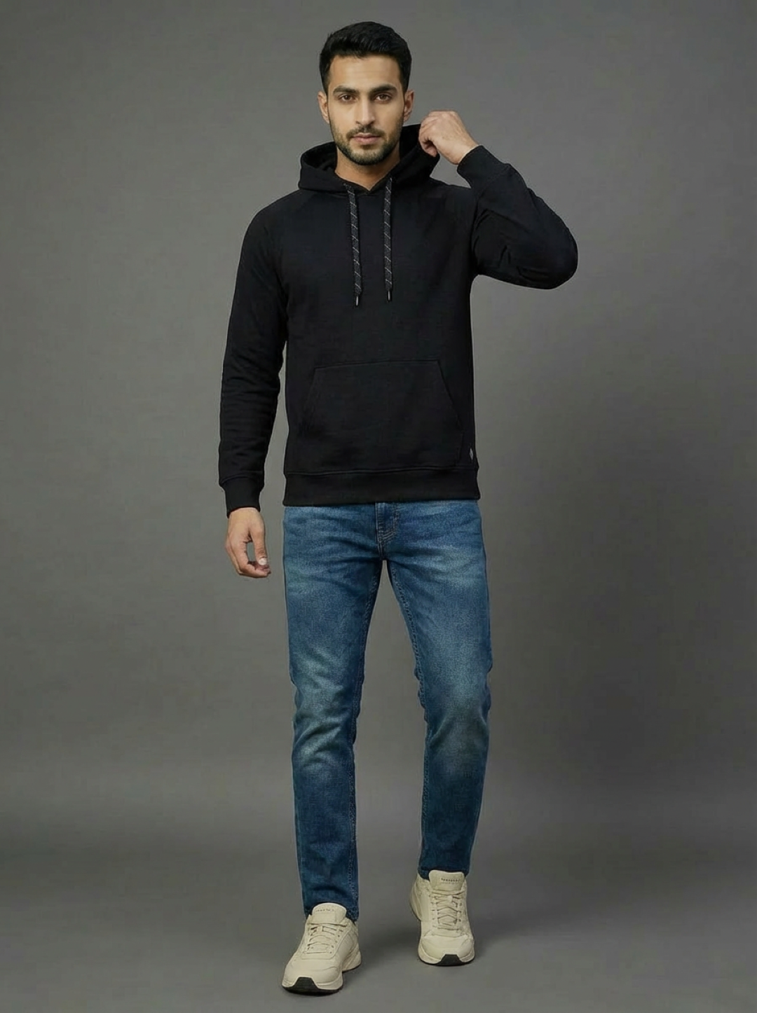 Zelos Unisex Hoodie Black