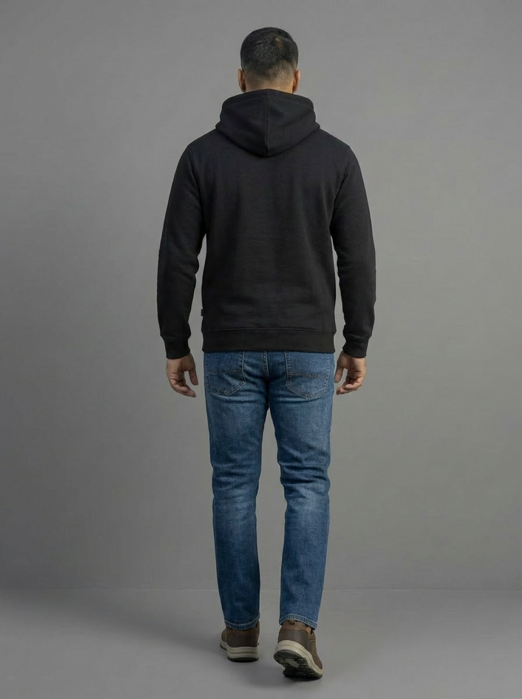 Admiral Man Hoodie Black