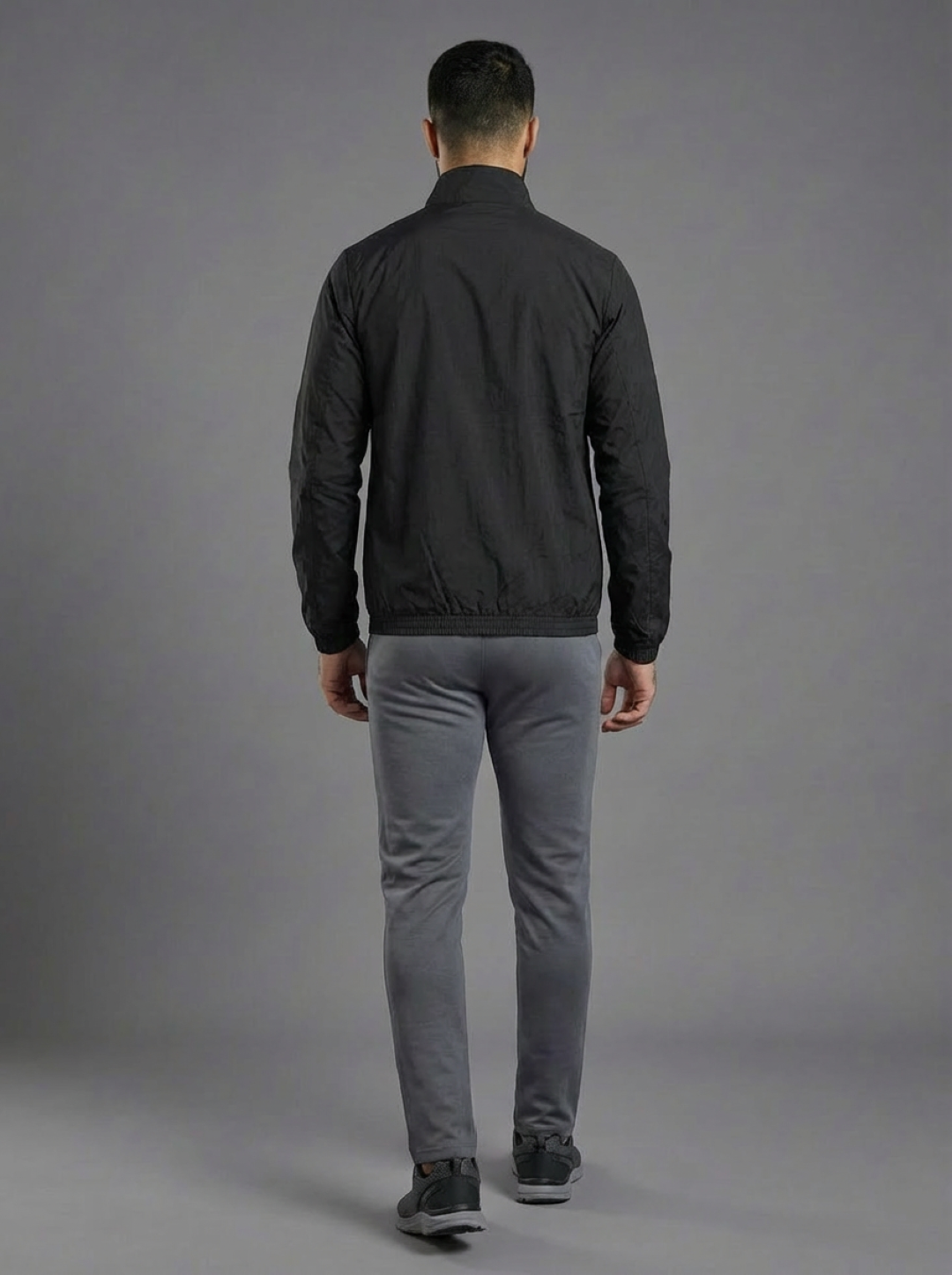 Decathlon Man Windbreaker Jacket Black