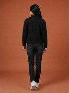 Denim Ladies Jacket Black