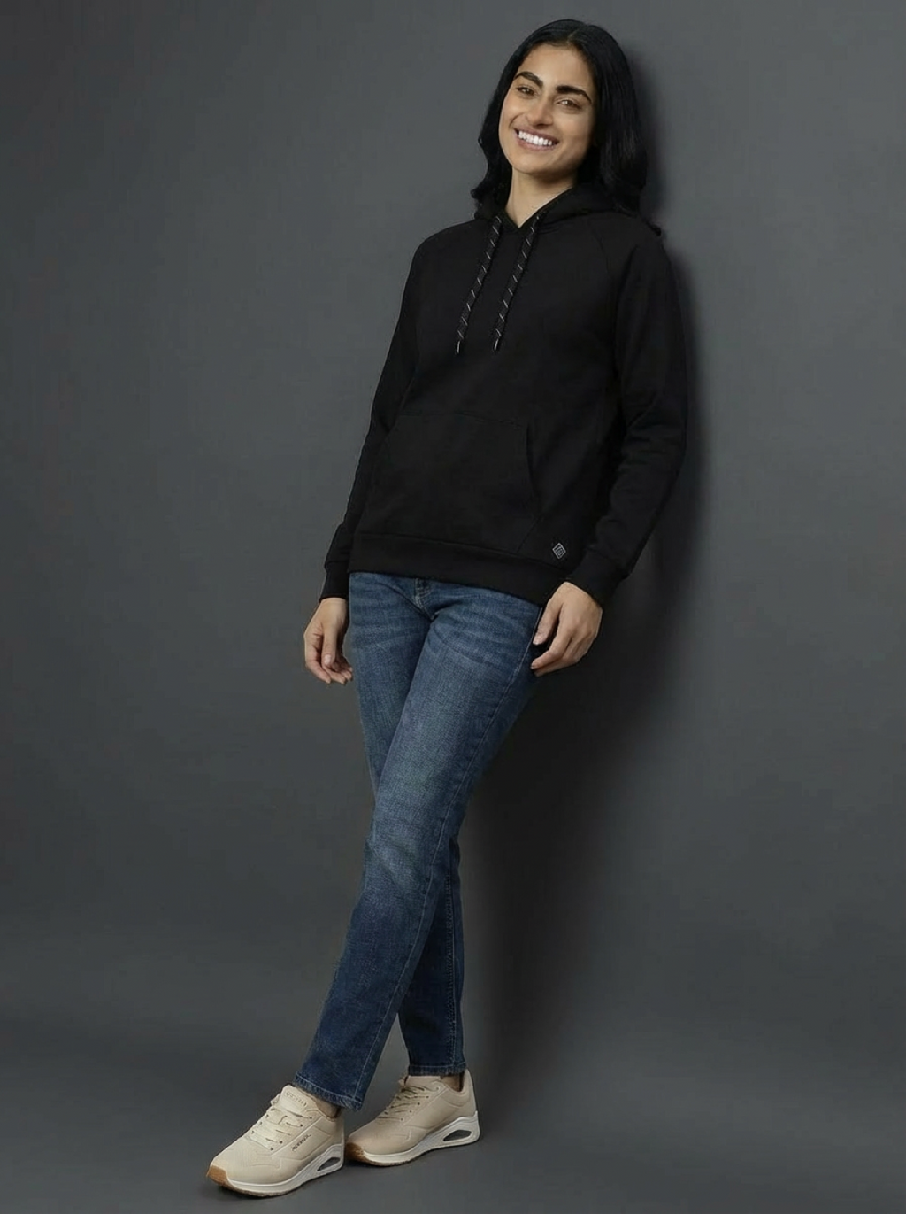 Zelos Unisex Hoodie Black