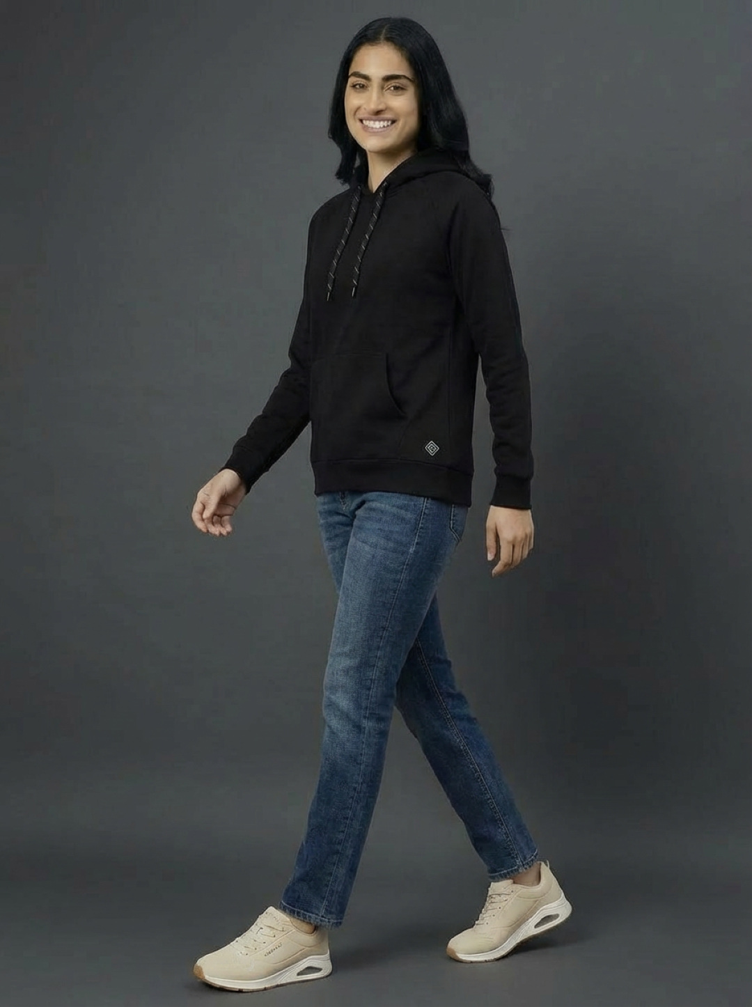 Zelos Unisex Hoodie Black