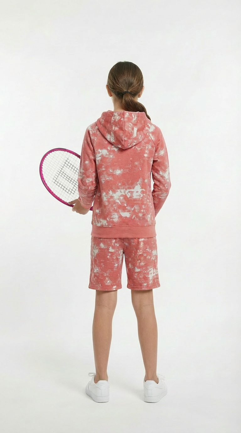 Adult Girls & Boys Unisex Set Coral