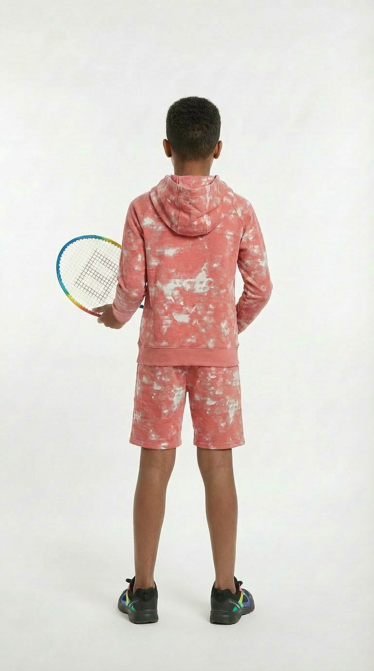 Adult Girls & Boys Unisex Set Coral