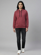 Zelos Unisex Hoodie Deep Rose