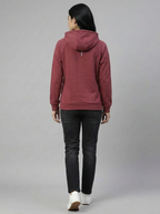 Zelos Unisex Hoodie Deep Rose
