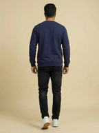 Allen Solly Man Sweatshirt Violet Navy