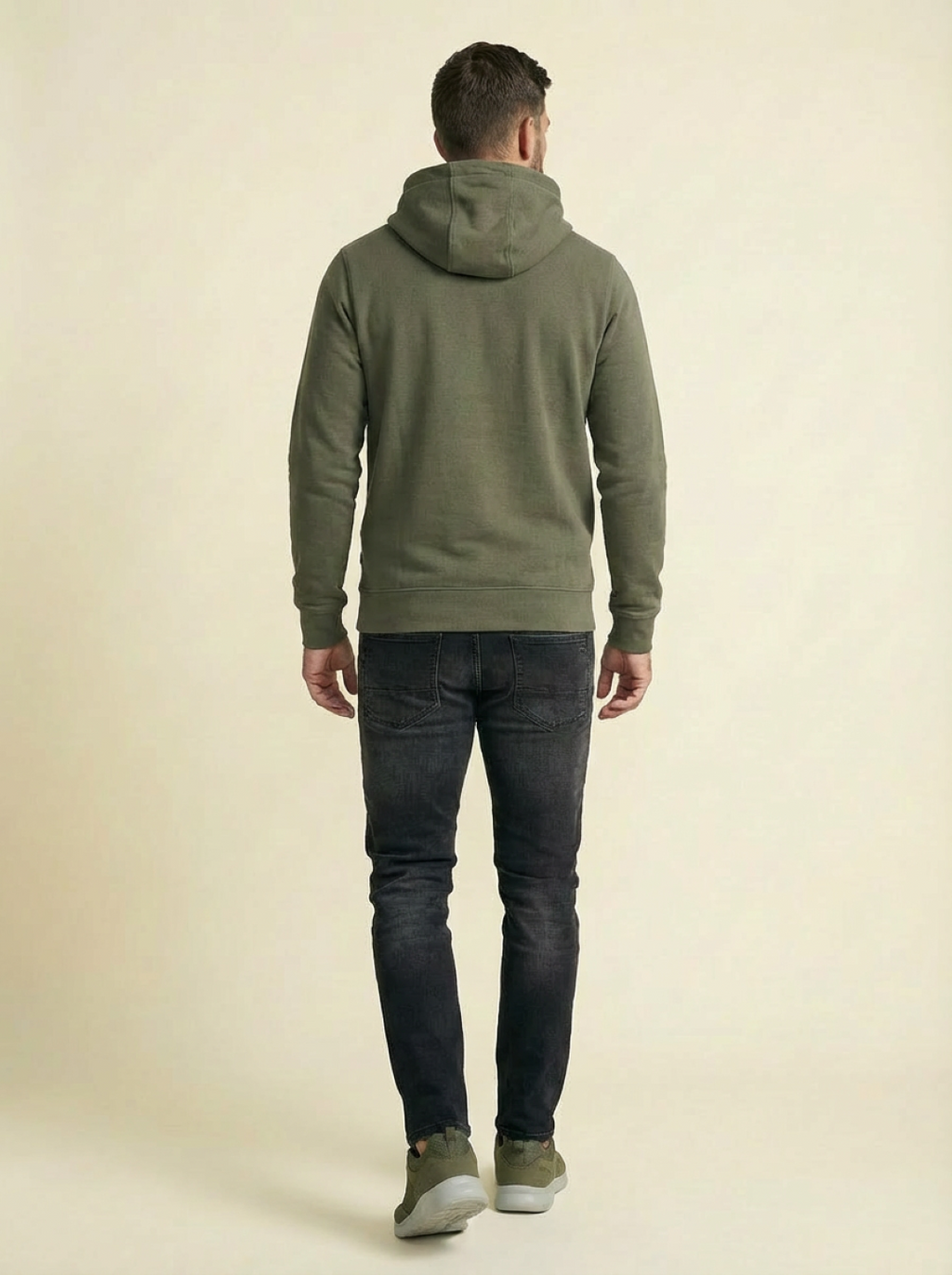 Petrol Man Hoodie Olive