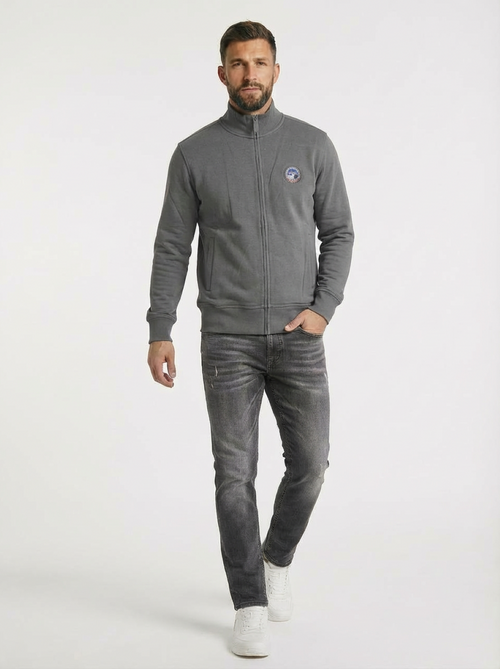 BE Board Man Zip Jacket Navy Lime