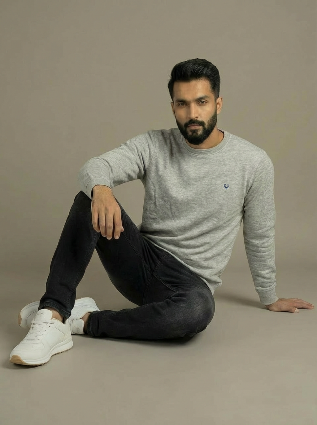 Allen Solly Man Sweatshirt Sport Grey