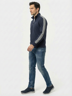 Il Granchio Man Zip Jacket Navy
