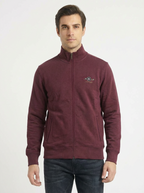 Il Granchio Man Zip Jacket Maroon