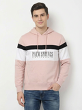 Clyton Man Pullover Hoodie Pink