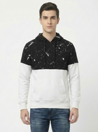Clyton Man Pullover Hoodie Black Canvas