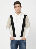 Clyton Man Pullover Hoodie Off-White
