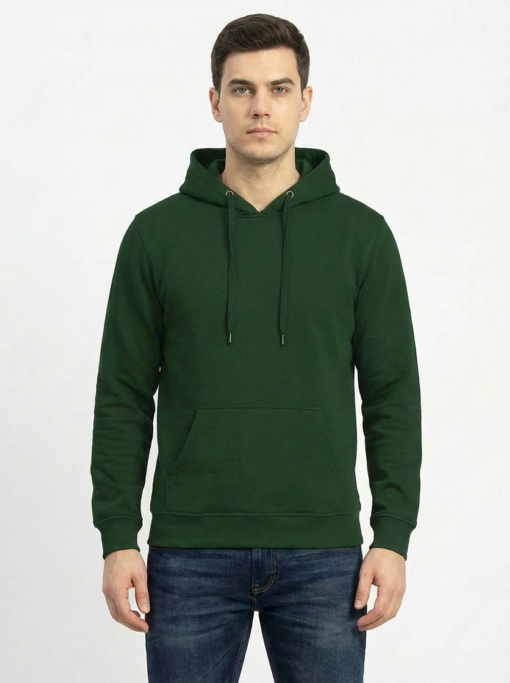 Hero Unisex Hoodie Forest Green