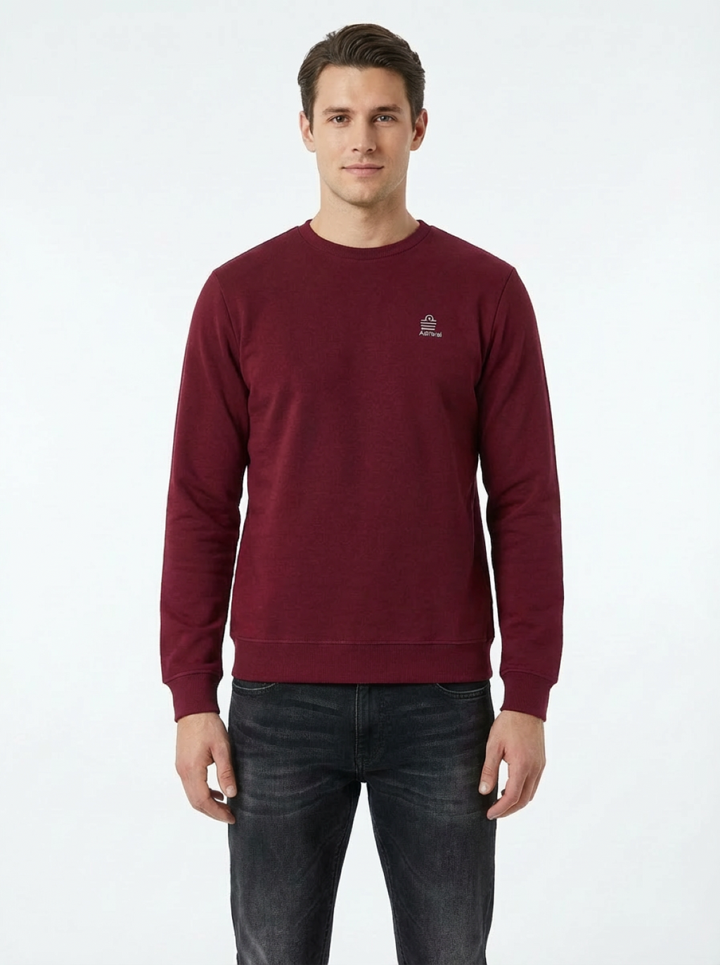 Admiral Men's Sweatshirt Maroon