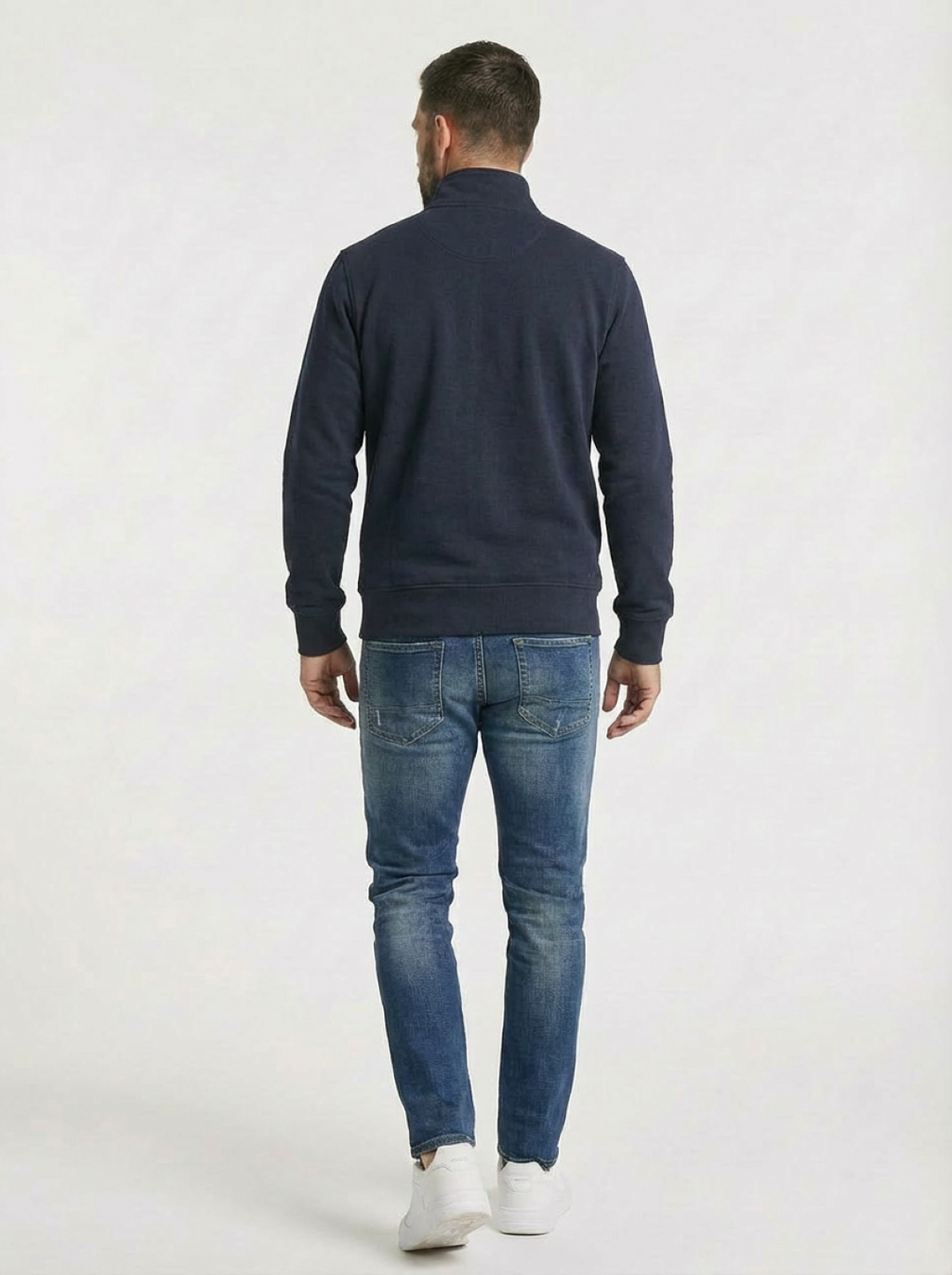 BE Board Man Zip Jacket Grey