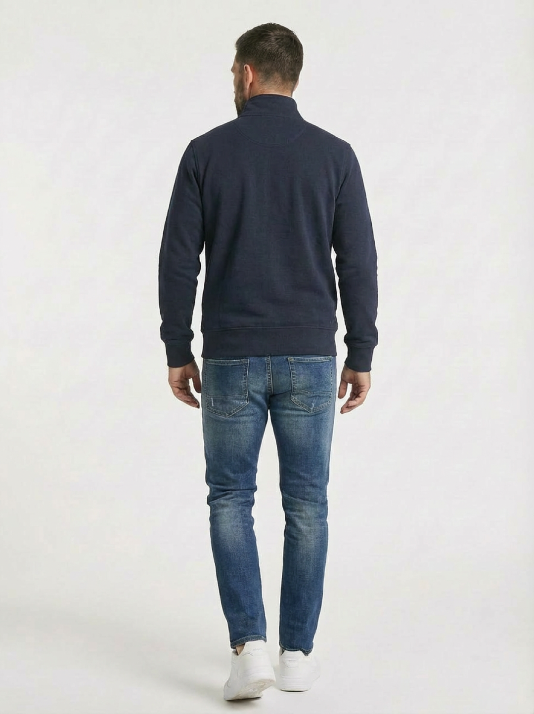 BE Board Man Zip Jacket Grey