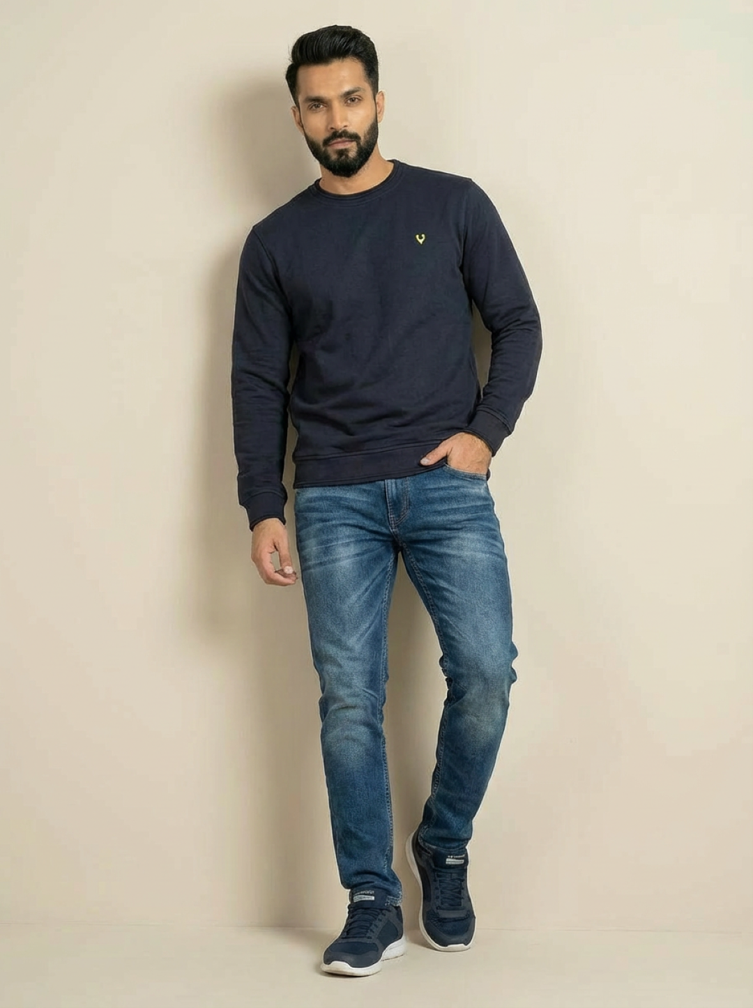 Allen Solly Man Sweatshirt True Navy