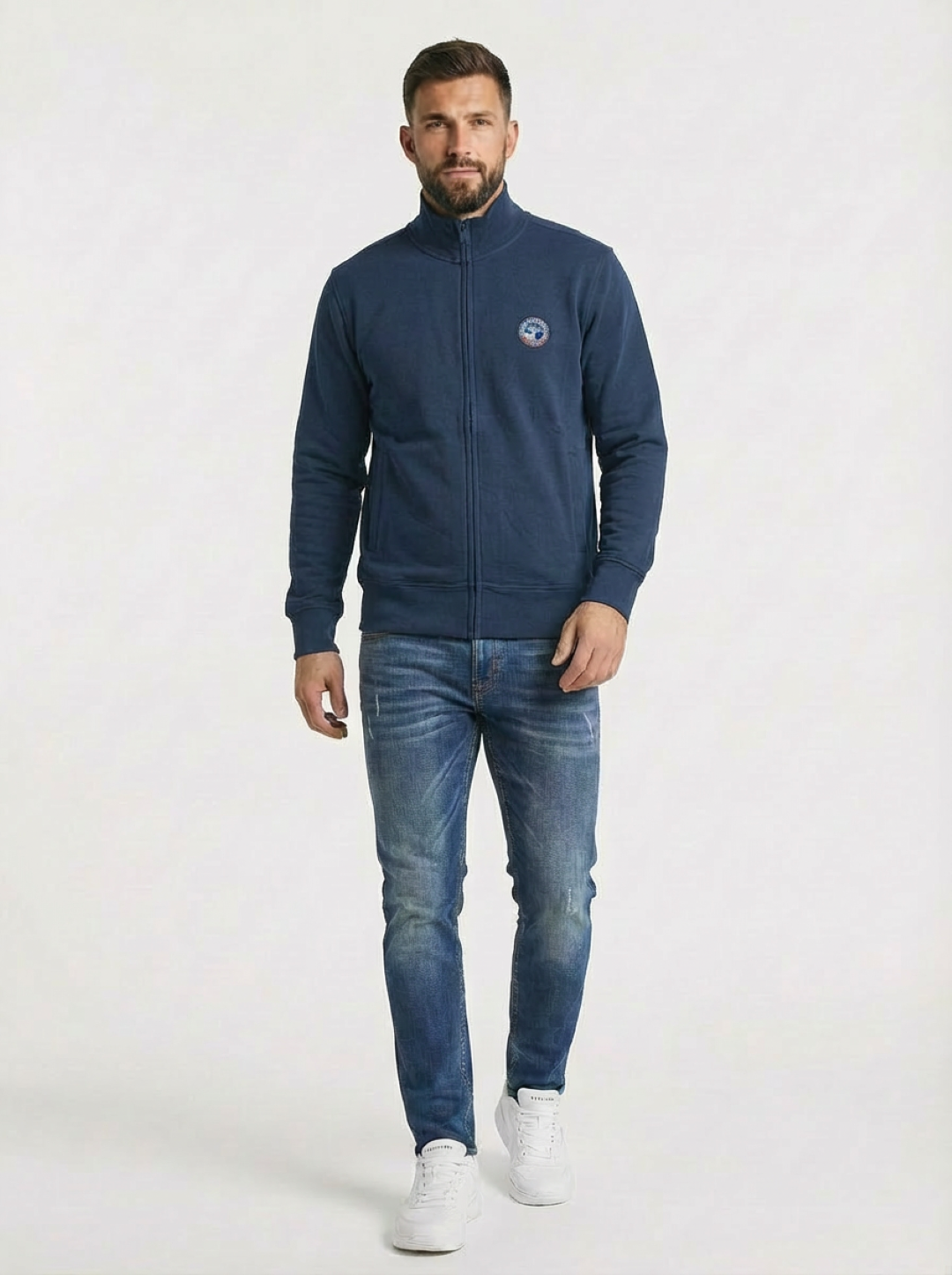 BE Board Man Zip Jacket Navy