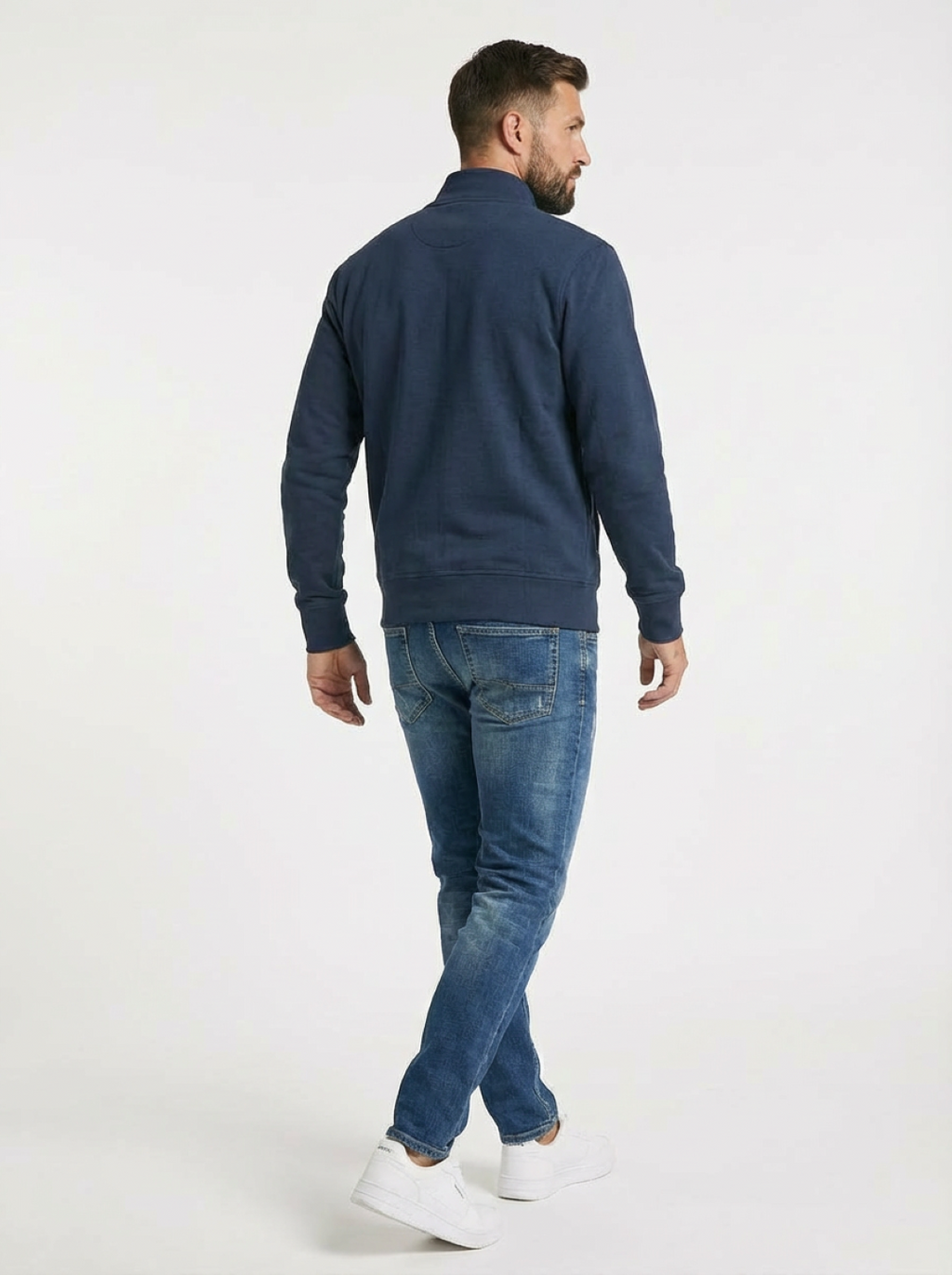 BE Board Man Zip Jacket Navy
