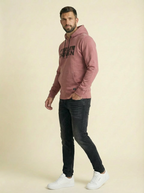 Petrol Man Hoodie Dusty Rose