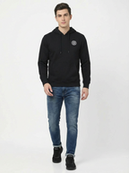C&A Man Pullover Hoodie Black
