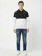 Clyton Man Pullover Hoodie Black Canvas