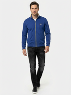 Il Granchio Man Zip Jacket Royal Blue