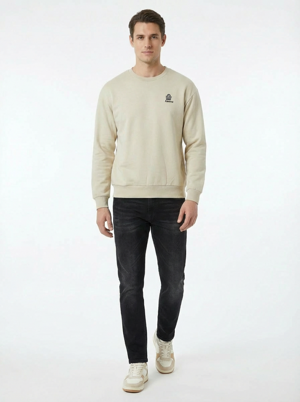 Admiral Men's Sweatshirt Ivory