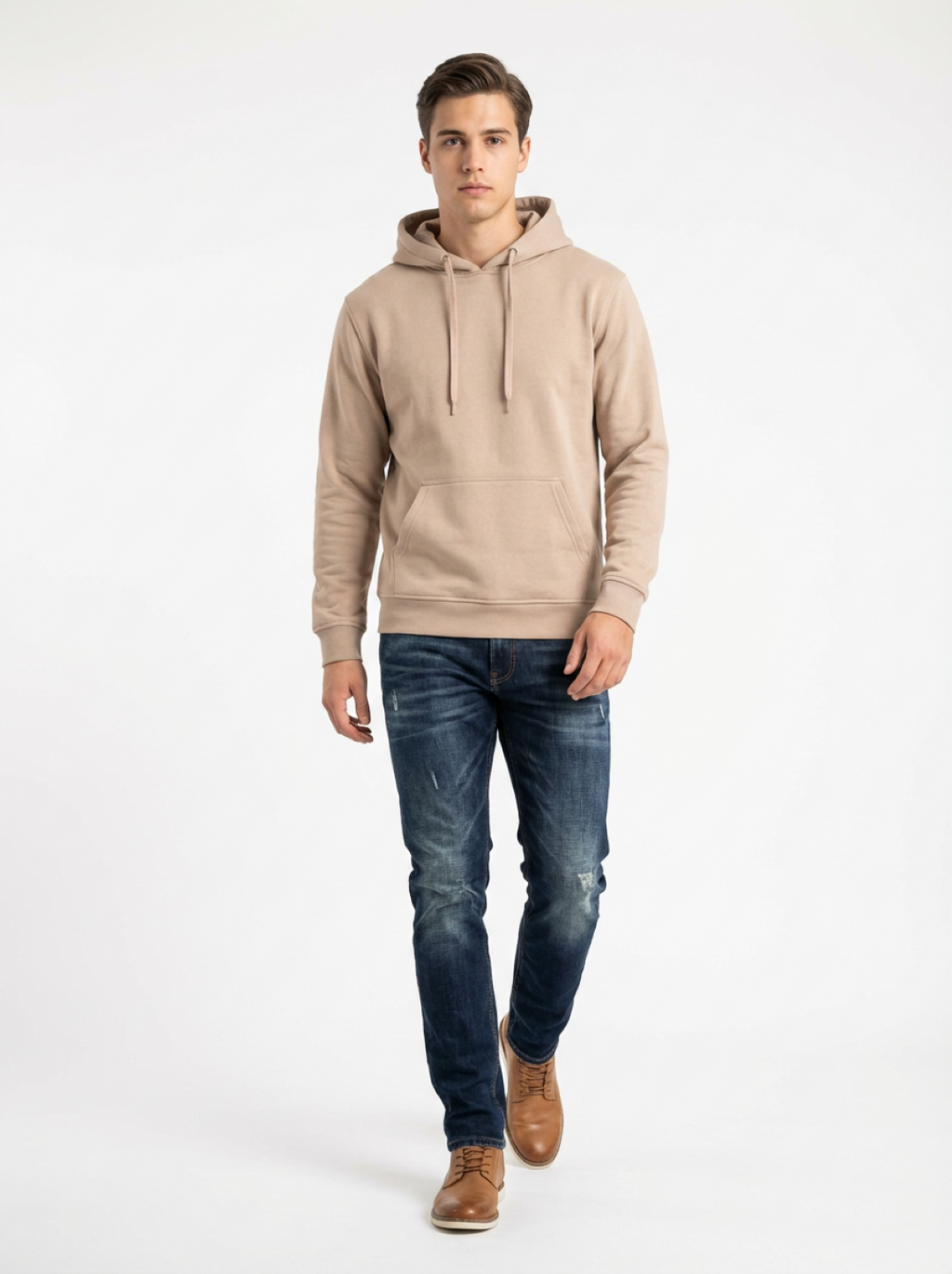 Hero Unisex Hoodie Dusty Rose