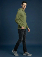 Van Heusen Man Hoodie Olive