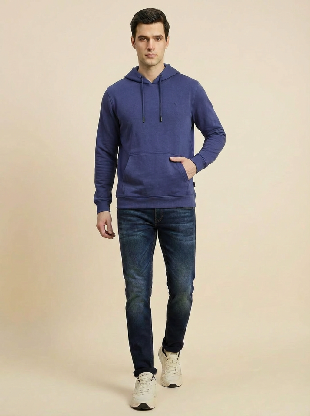 Van Heusen Man Hoodie Violet