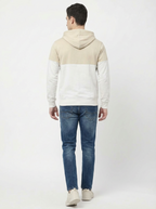 Clyton Man Pullover Hoodie Cream