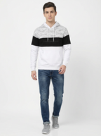 Clyton Man Pullover Hoodie Marl Grey