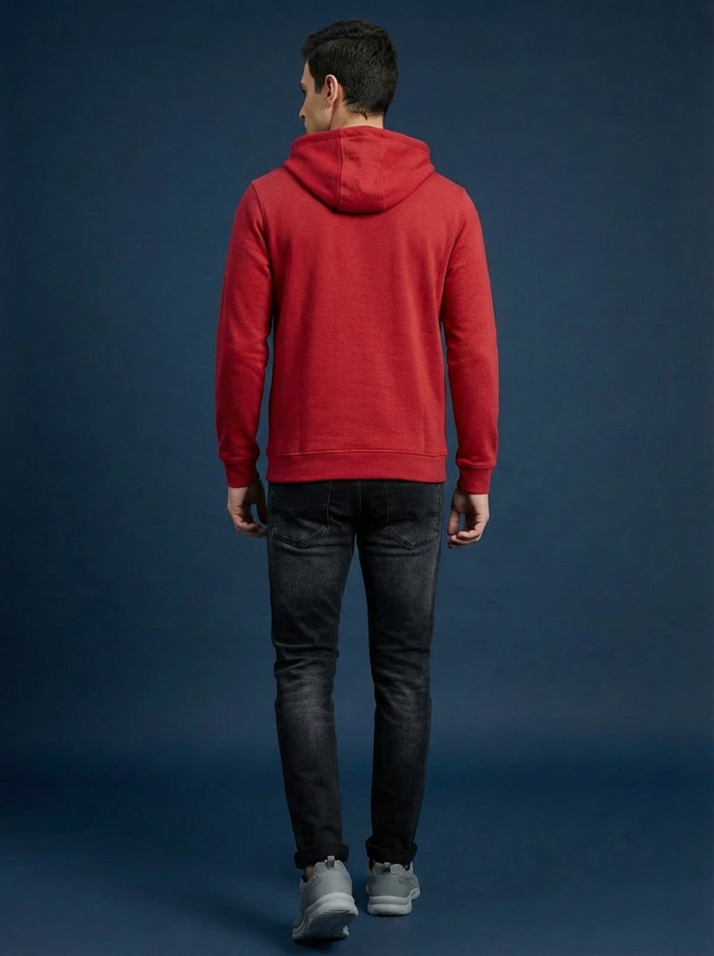 Van Heusen Man Hoodie Red
