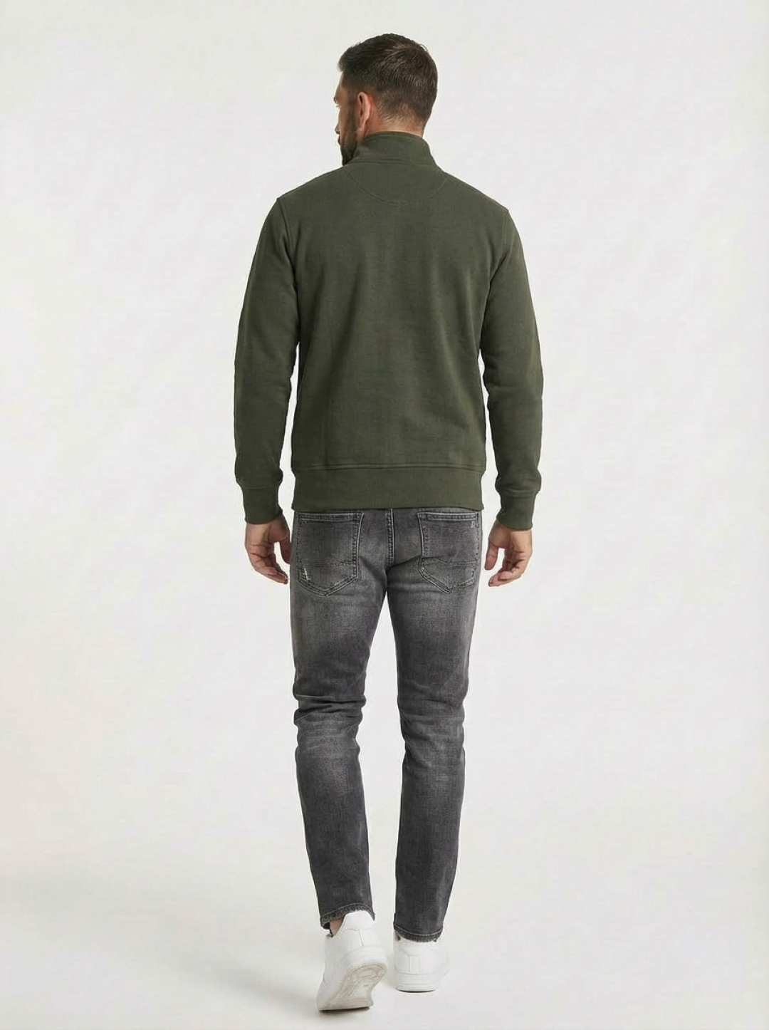 BE Board Man Zip Jacket Olive