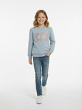 TAFE O LOIEL Girl's Sweatshirt Sky Blue