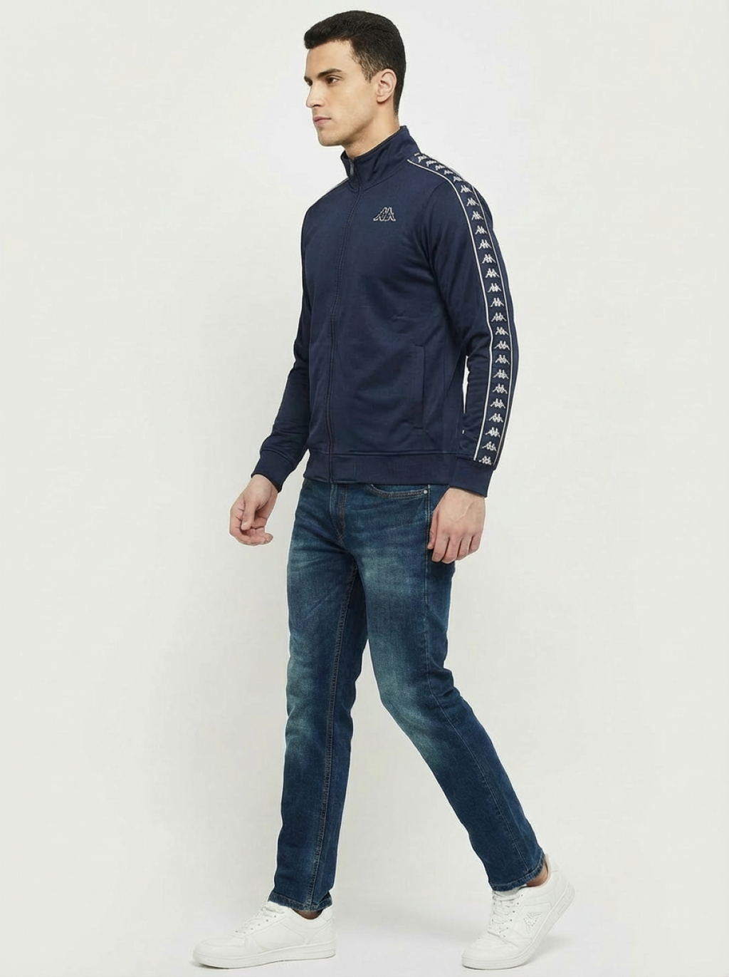 Kappa Man Zip Jacket Navy