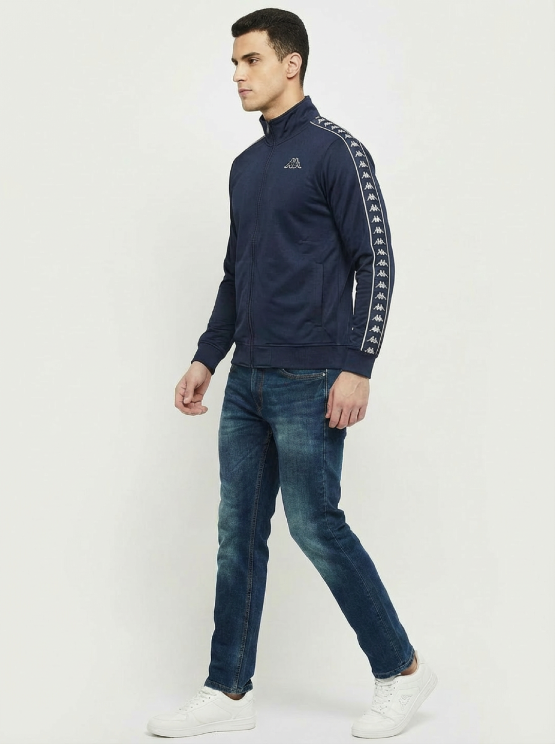 Kappa Man Zip Jacket Navy