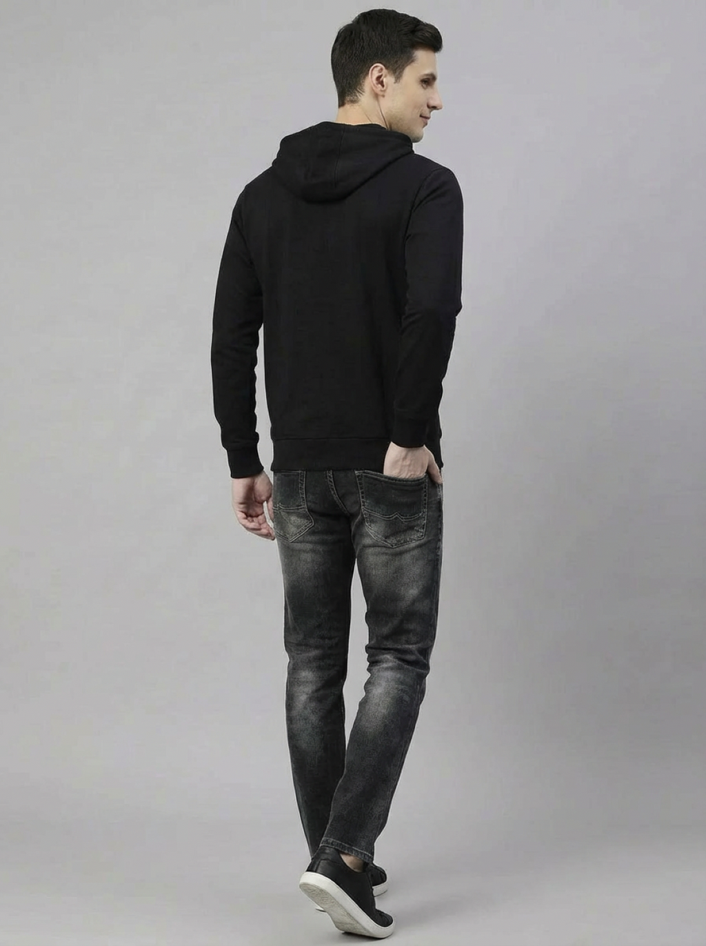 Kappa Man Hoodie Black