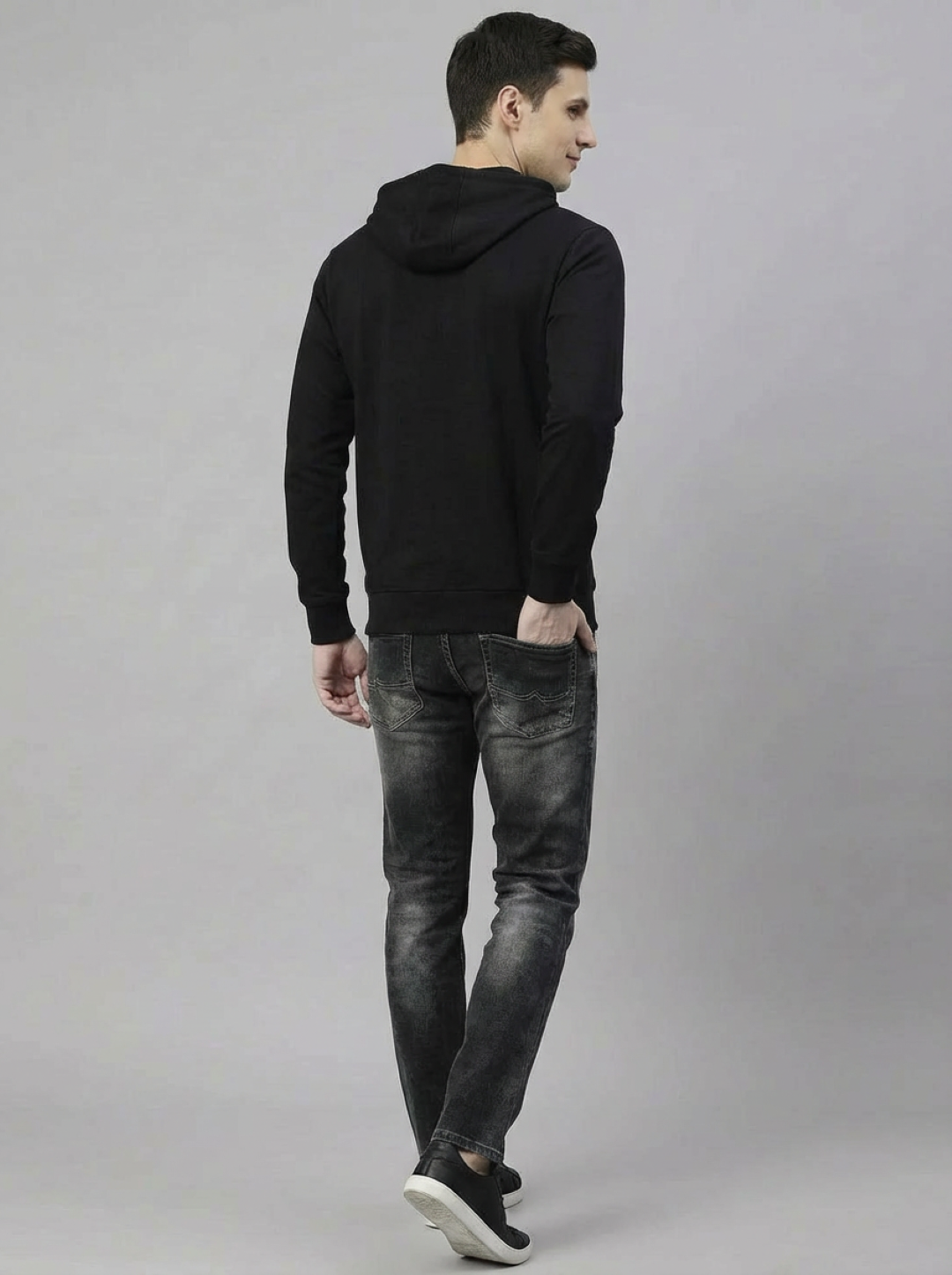 Kappa Man Hoodie Black