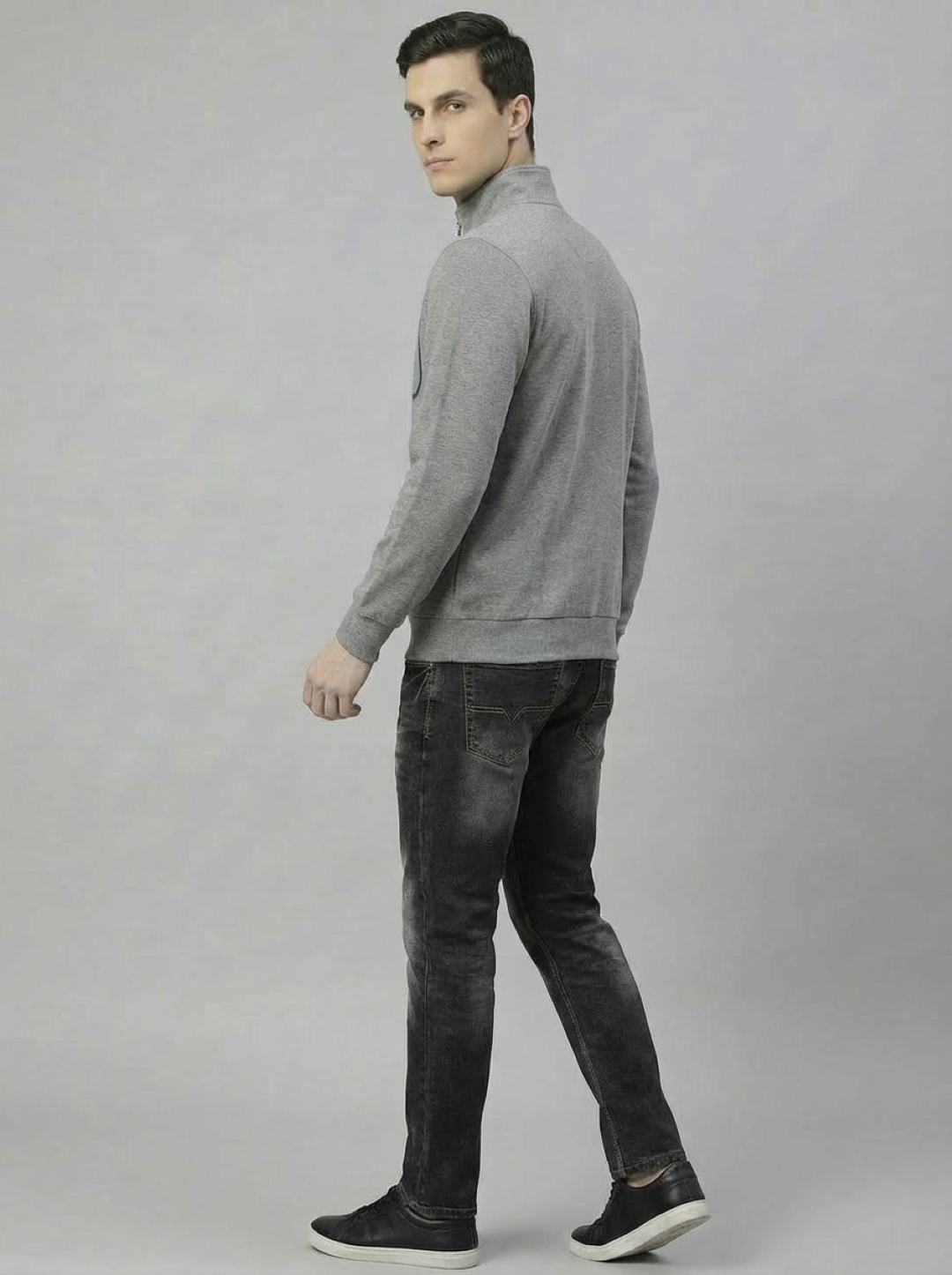 IC Man Zip Jacket Grey