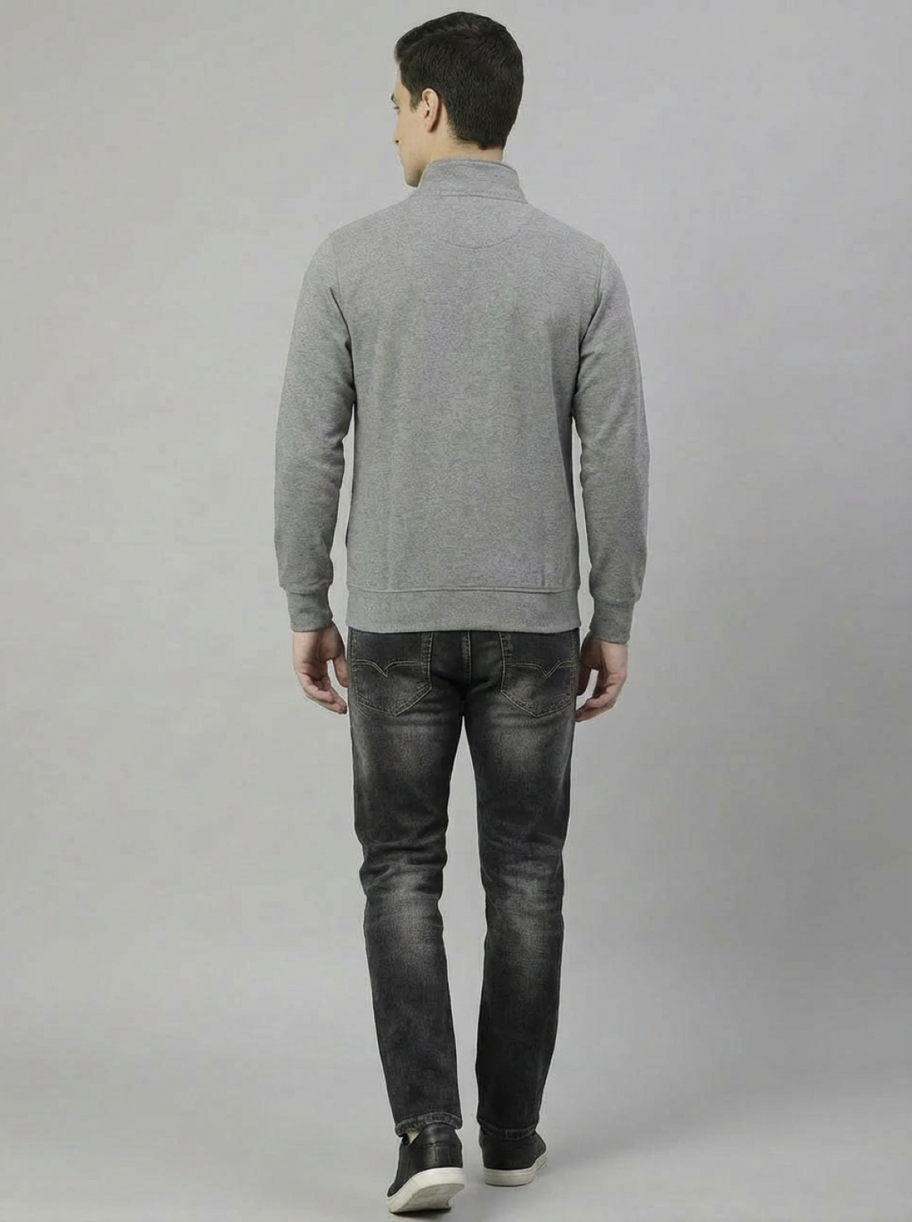 IC Man Zip Jacket Grey