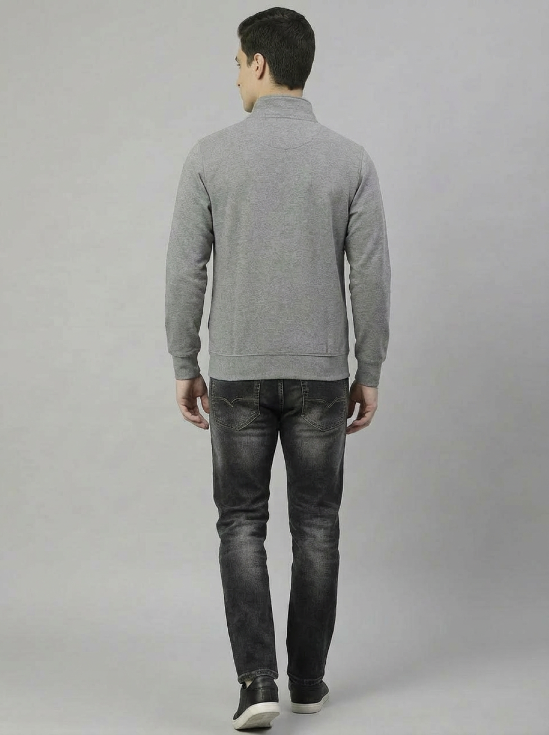 IC Man Zip Jacket Grey