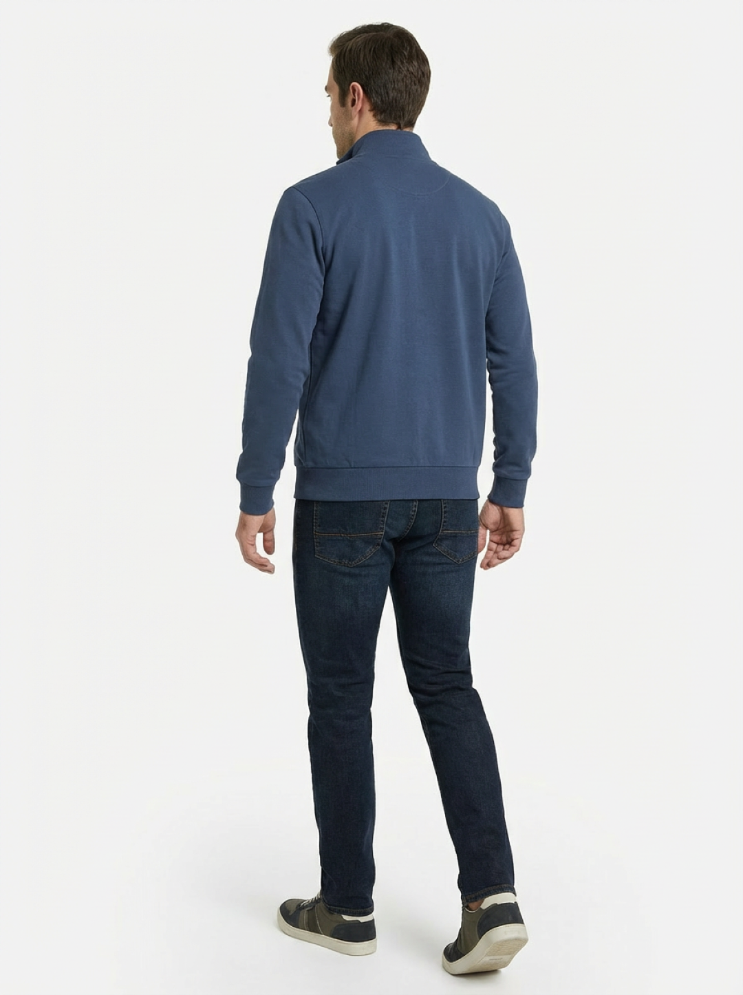 CMP Man Zip Jacket Navy Lime