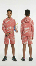 Adult Girls & Boys Unisex Set Coral