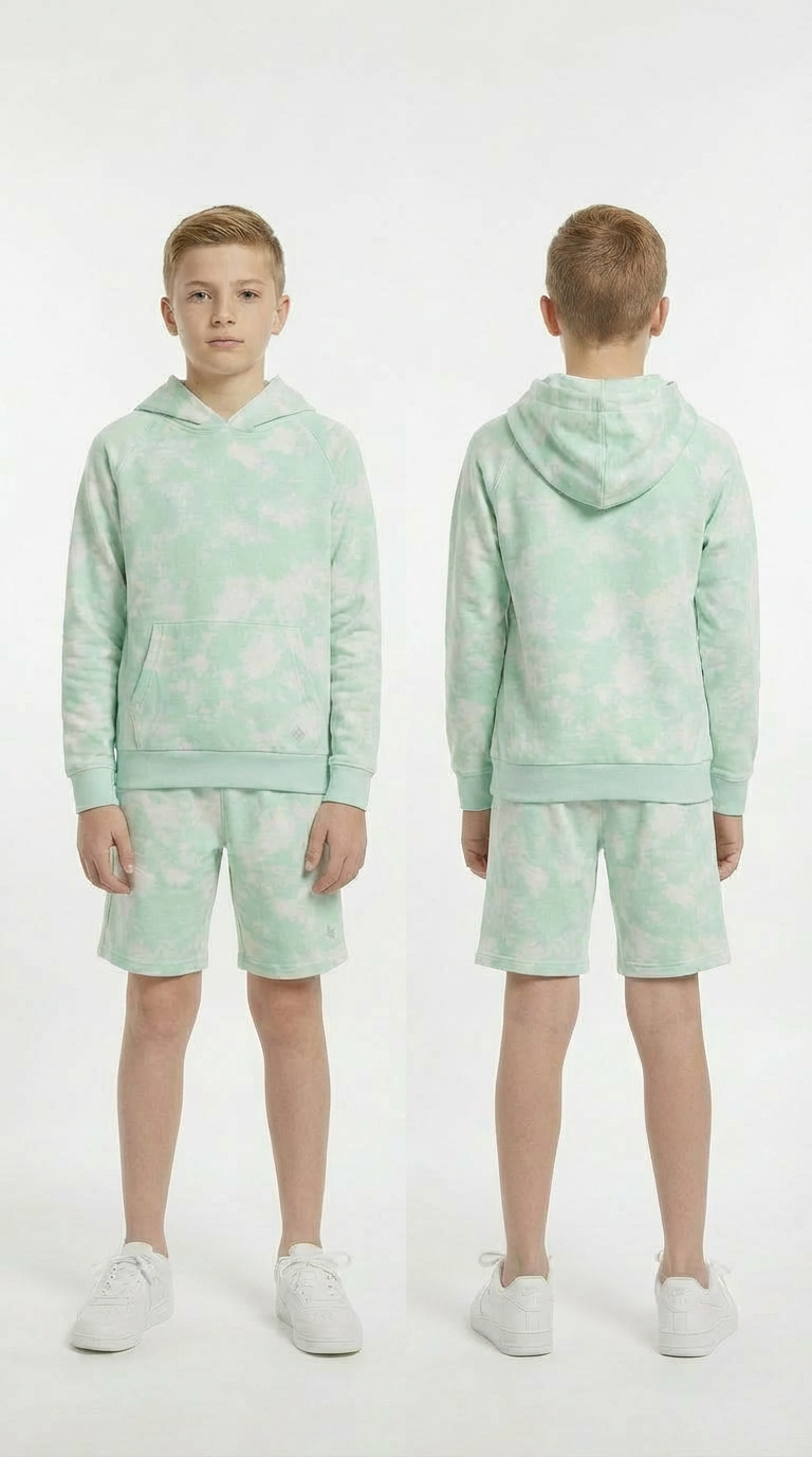 Adult Girls & Boys Unisex Set Sea Green